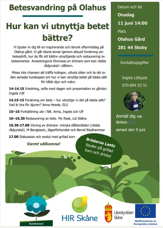inbjudan betesvandring